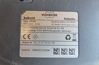 Robot Aspirador Vorwerk Kobold VR300