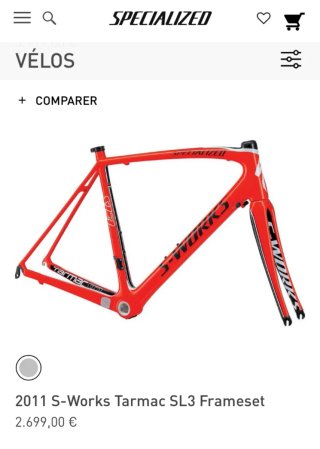 Bici Specialized S-Works Tarmac SL3