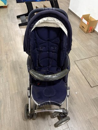 Silla de paseo azul marino