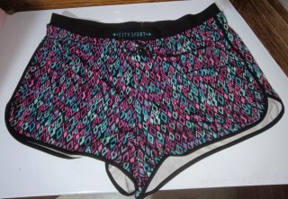 Shorts deportivos CITY SPORT multicolor