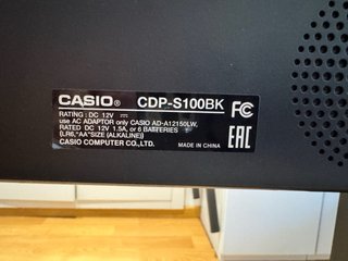 CASIO CDP-S100Bk Kit Piano Digital con Soporte