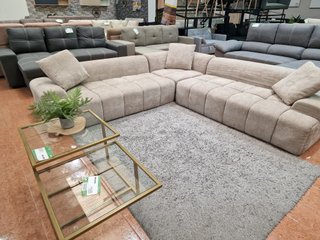 Sofá Rinconera Modular Mali 276cm Beige/Gris