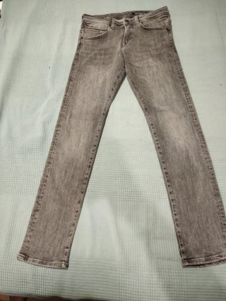 Tejano H&M Gris Talla 30-32