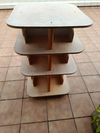 Estantería madera 4 niveles