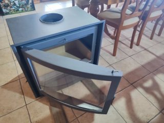 Estufa insertable de leña