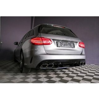 Difusor de paragolpes trasero para Mercedes Clase