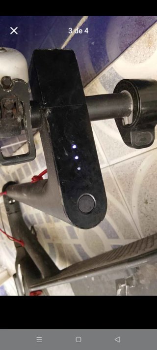 Patinete Eléctrico Negro