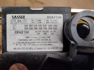Conmutador Red/Generador 200A Sassin