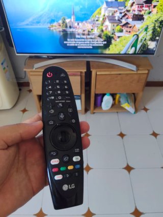 Televisión LG Negra