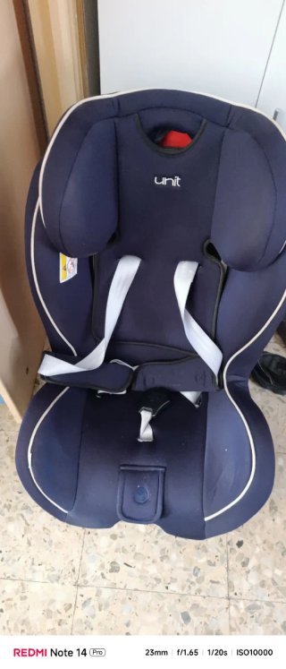 Silla de coche azul Unit