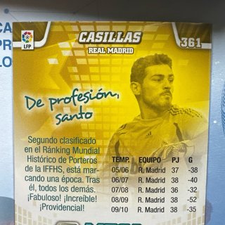 Iker Casillas Mega Estrellas Megacracks 2010-11