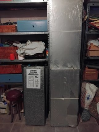 ESTANTERIAS GALVANIZADAS 1800x900x300mm