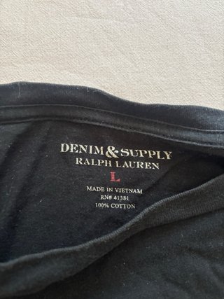 Camiseta Negra Ralph Lauren