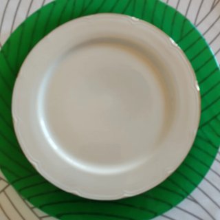 16 Platos Llanos Cerámica Santa Clara