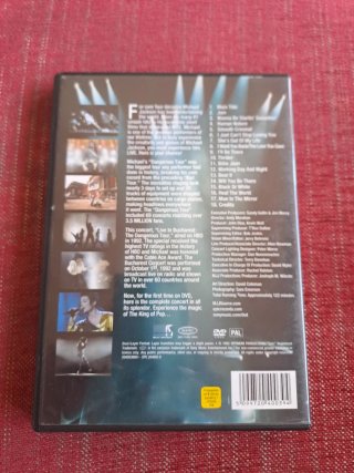 DVD Michael Jackson Live in Bucharest