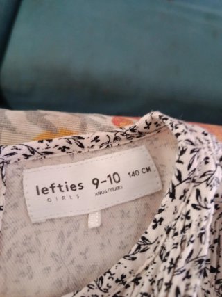Vestido estampado floral talla única