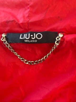 LIU JO Milano Giacca Donna S Rossa Effetto Velluto