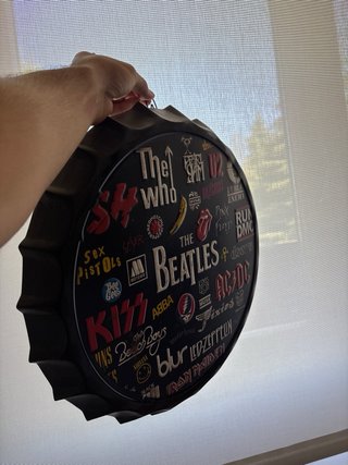 Decoración Rock: The Beatles, AC/DC, Queen