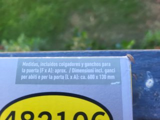 Colgador de pared/puerta 5 ganchos