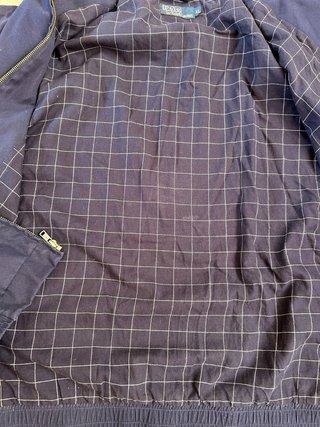 Giacca Polo Ralph Lauren blu e beige