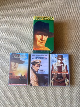 3 Obras Primas John Wayne VHS