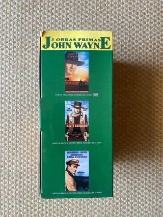3 Obras Primas John Wayne VHS
