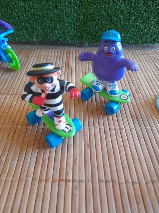 Figuras PVC McDonald's 1990