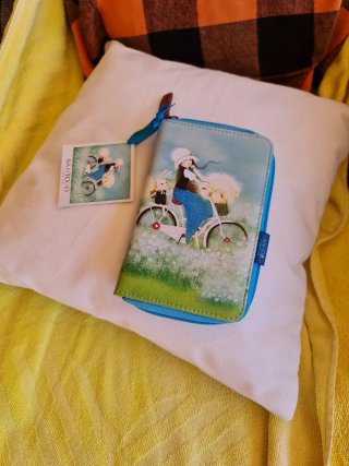 Billetera Santoro  chica en bici Sólo envíos