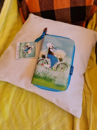 Billetera Santoro  chica en bici Sólo envíos