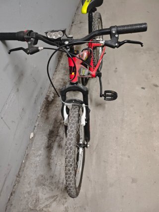 Bici infantil roja JUNIOR buen estado