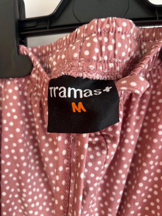 Pijama mujer rosa estampado