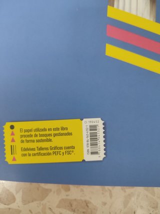 Libro Latín 1 Bachillerato Edelvives - NUEVO