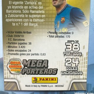 Victor Valdés Mega Porteros Megacracks 2010-11