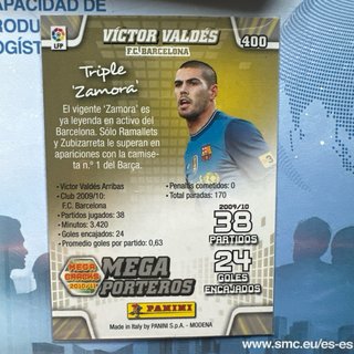 Victor Valdés Mega Porteros Megacracks 2010-11