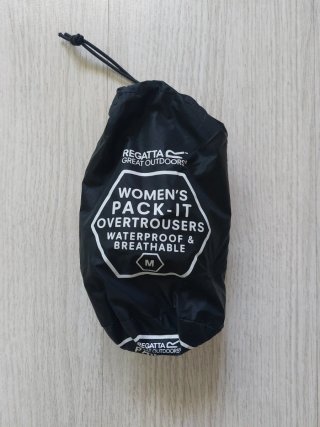 Regatta Pack-It Over-Trousers Impermeables Talla M