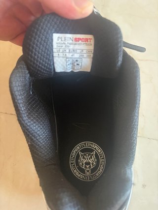 Zapatillas Philipp Plein Sport Negras y Plateadas
