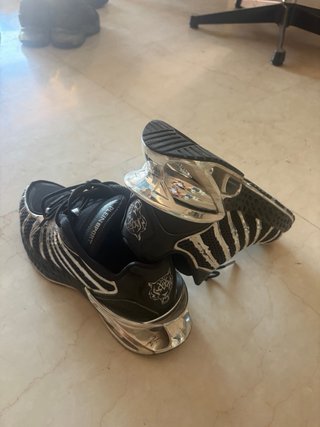 Zapatillas Philipp Plein Sport Negras y Plateadas
