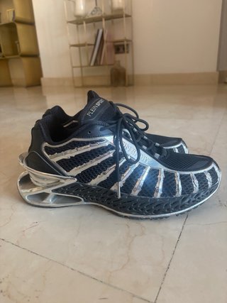 Zapatillas Philipp Plein Sport Negras y Plateadas