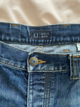 Pantalones Vaqueros Armani Azules