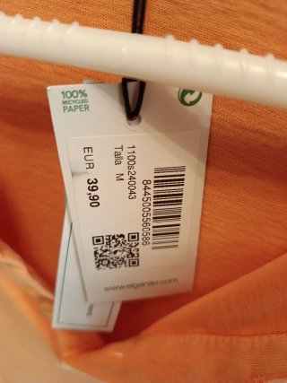 Polo El Ganso Naranja Talla M