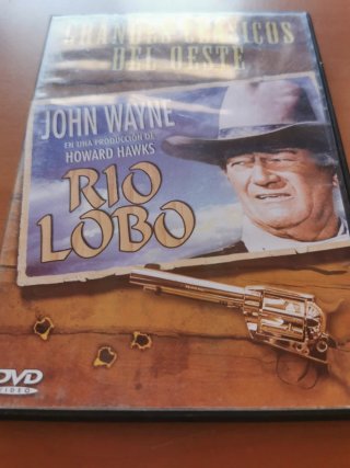 DVD Rio Lobo John Wayne Clásicos del Oeste