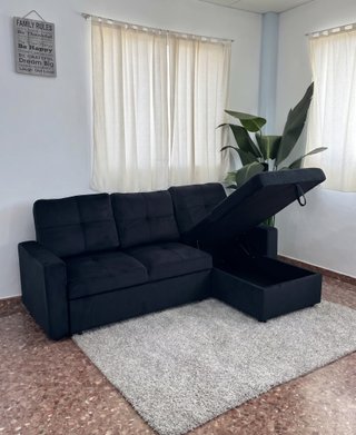 Sofá cama con almacenaje - hacemos envíos