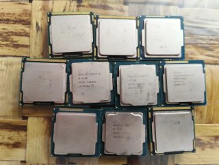 Lote 10 Procesadores Intel Core i3 I5