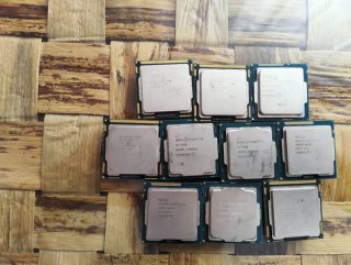 Lote 10 Procesadores Intel Core i3 I5