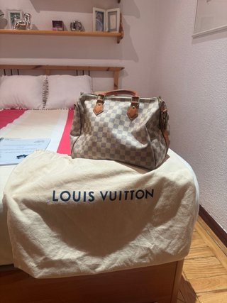 Bolso Louis Vuitton Speedy Beige/Marrón