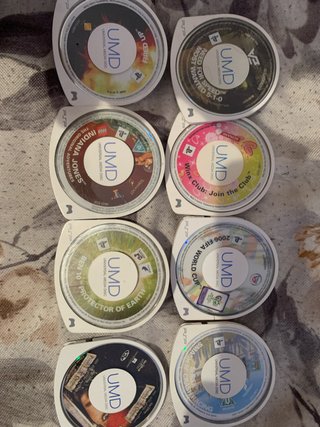Lote 8 juegos UMD PSP