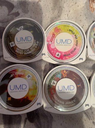 Lote 8 juegos UMD PSP