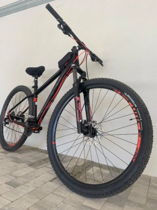 Bicicleta Ghost MTB 29 Talla S Negra/Roja