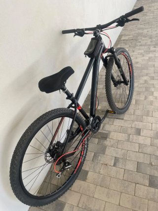 Bicicleta Ghost MTB 29 Talla S Negra/Roja