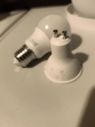 Lámpara de pie Ikea blanca